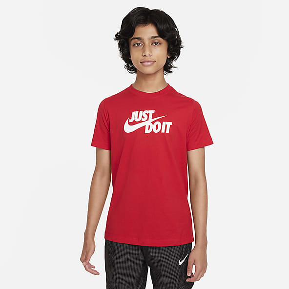 Nike red and blue shirt online